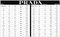 prada 44 size|prada waist size chart.